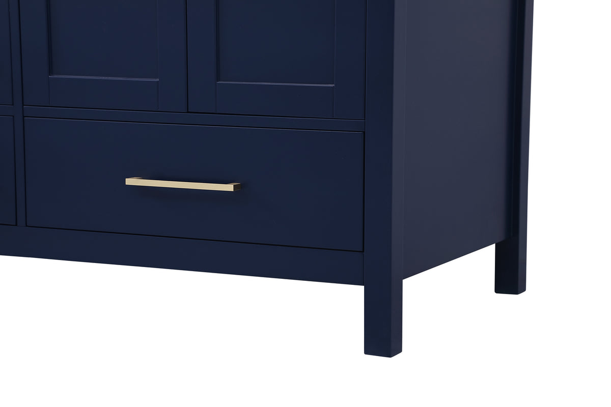 Elegant Lighting - VF18860DBL - Double Bathroom Vanity - Irene - Blue