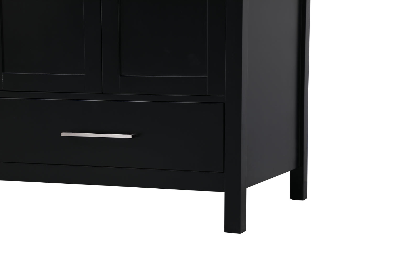 Elegant Lighting - VF18872DBK - Double Bathroom Vanity - Irene - Black