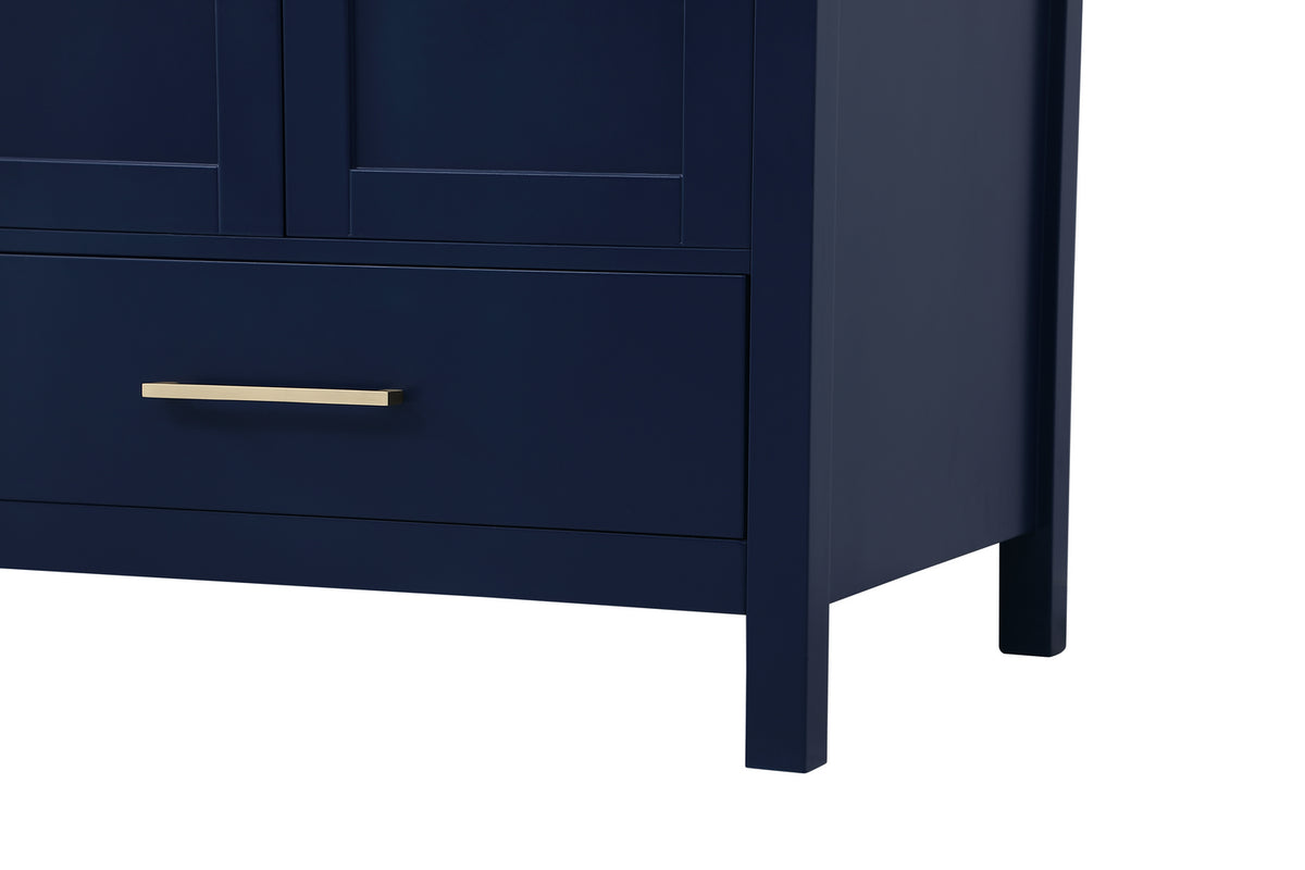 Elegant Lighting - VF18872DBL - Double Bathroom Vanity - Irene - Blue