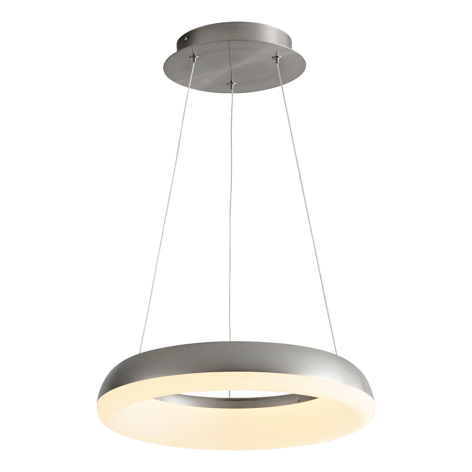 Oxygen - 3-62-24 - LED Pendant - Roswell - Satin Nickel