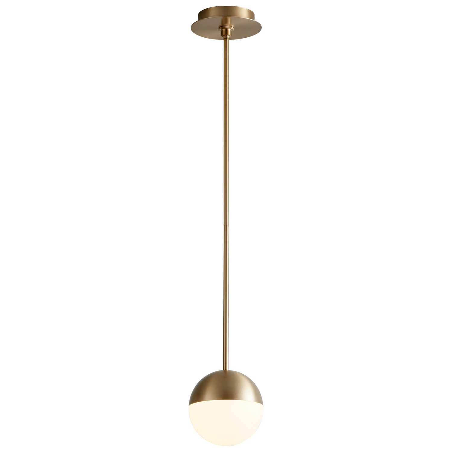 Oxygen - 3-6900-40 - LED Pendant - Mondo - Aged Brass Aged Brass