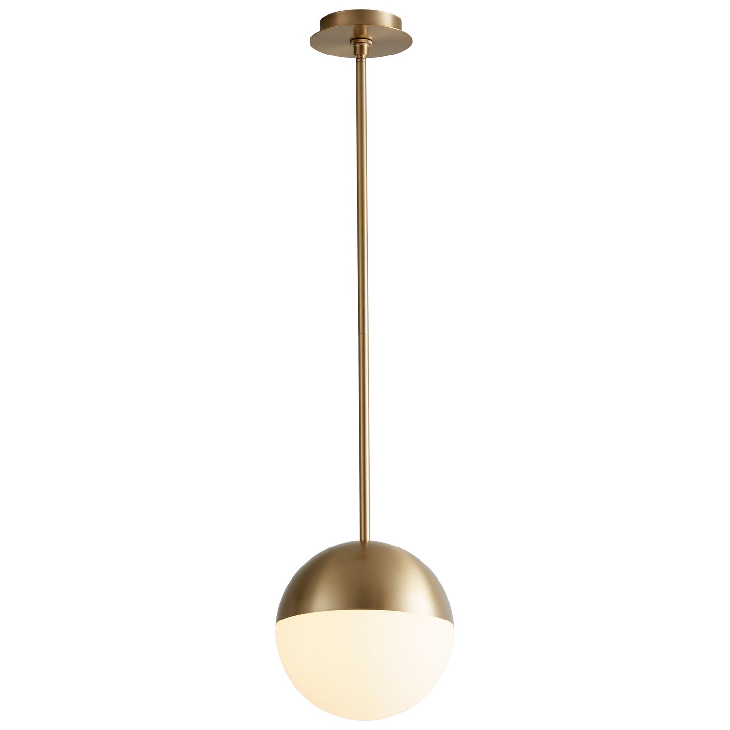 Oxygen - 3-6902-40 - LED Pendant - Mondo - Aged Brass