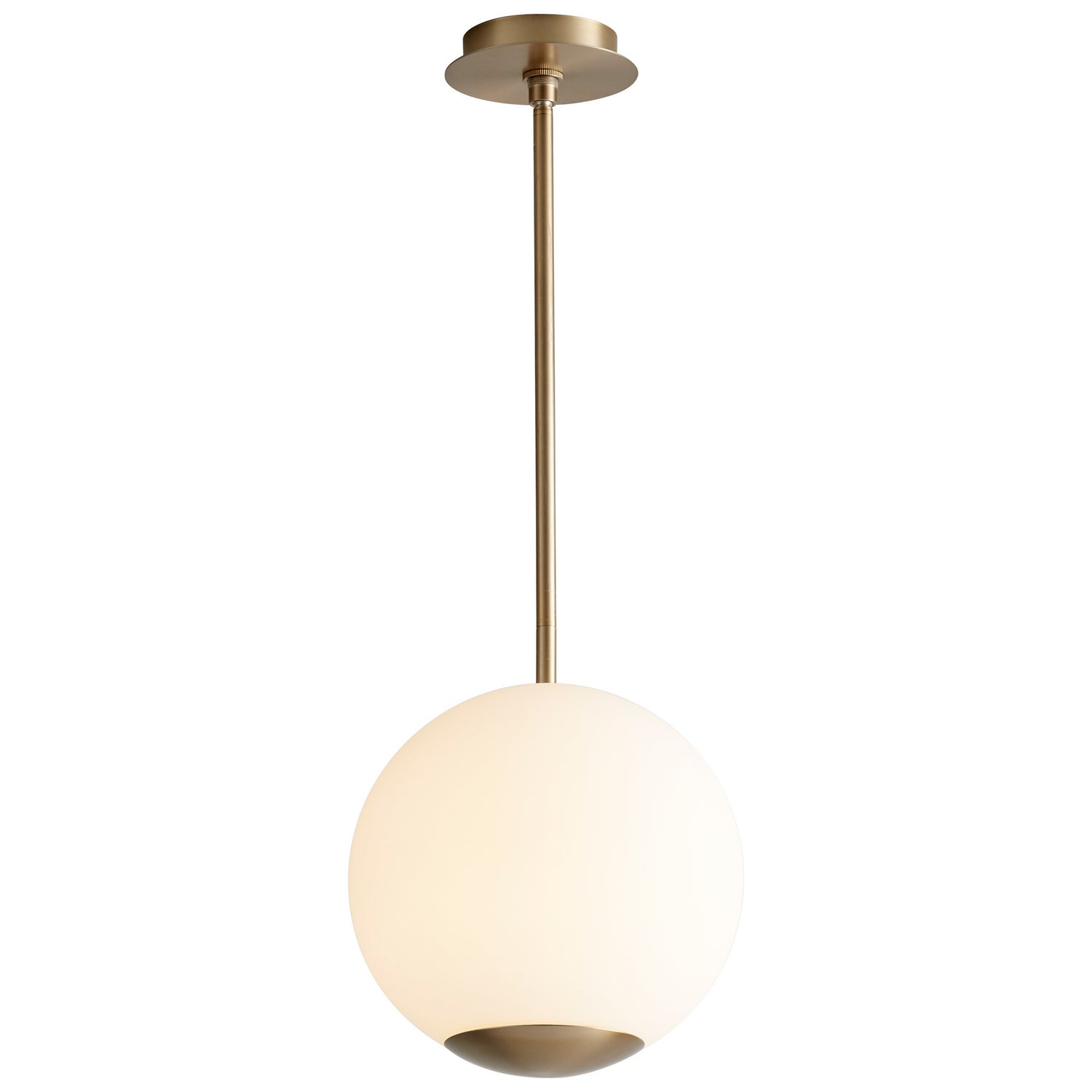 Oxygen - 3-691-40 - LED Pendant - Terra - Aged Brass