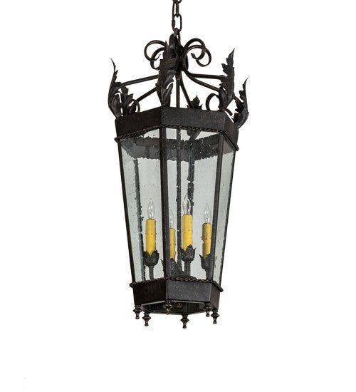 2nd Avenue - 87507.12-F500 - Four Light Pendant - Regency - Golden Bronze