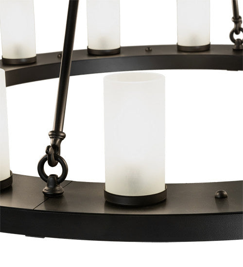 2nd Avenue - 736-1583 - 16 Light Chandelier - Loxley - Blackwash