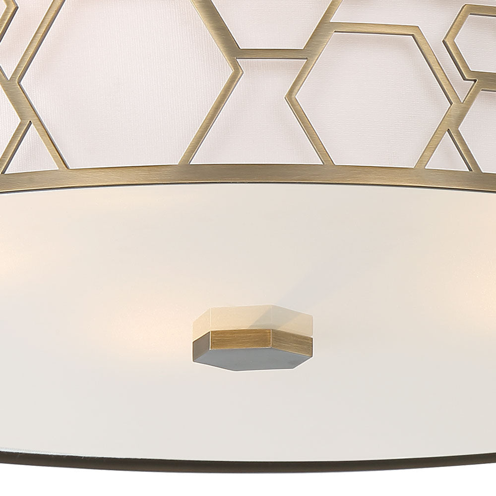 Minka-Lavery - 1845-108-L - LED Flush Mount - Brushed Nickel