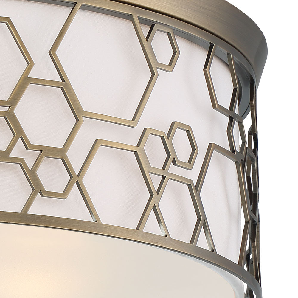 Minka-Lavery - 1845-108-L - LED Flush Mount - Brushed Nickel