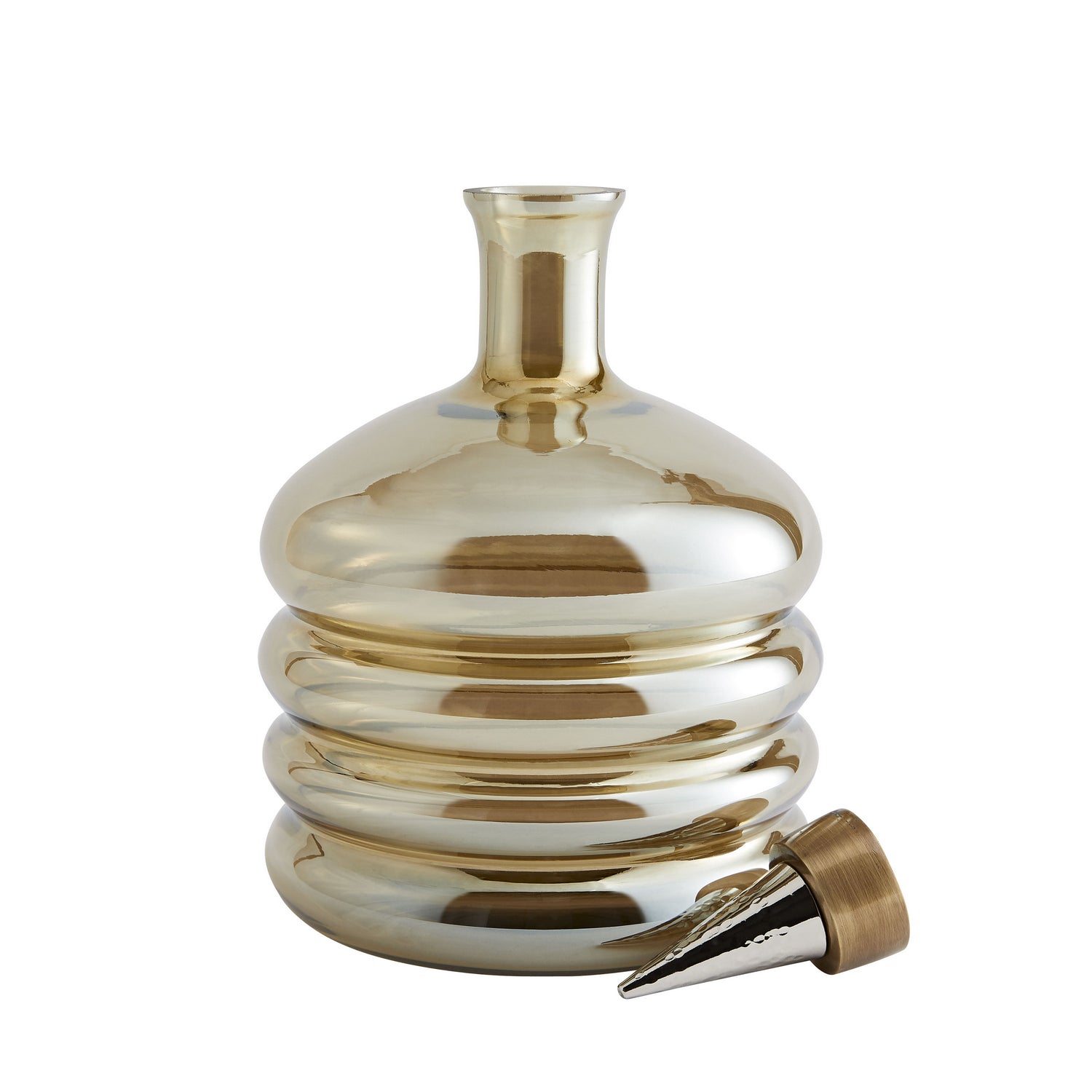 Arteriors - 4788 - Decanters Set of 3 - Fiona - Smoke Luster