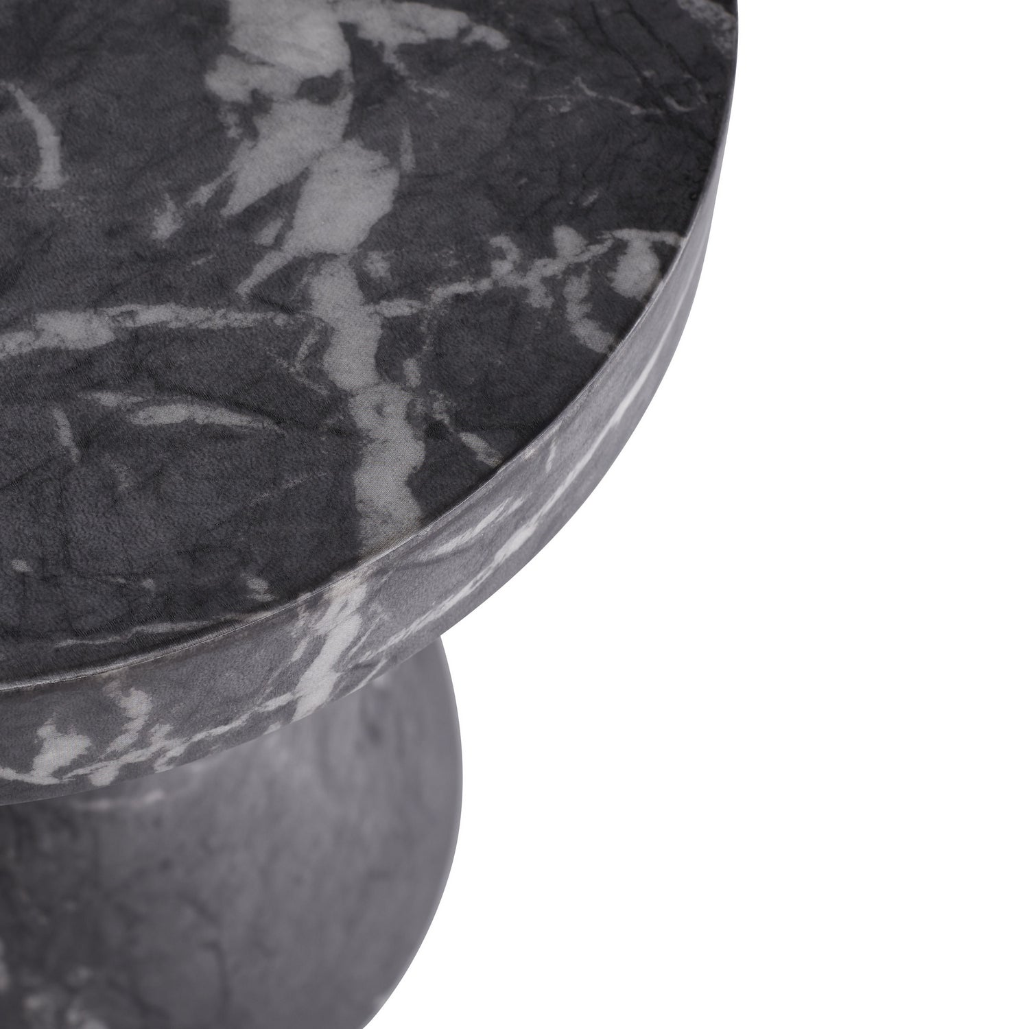 Arteriors - 5584 - Accent Table - Serafina - Black Faux Marble