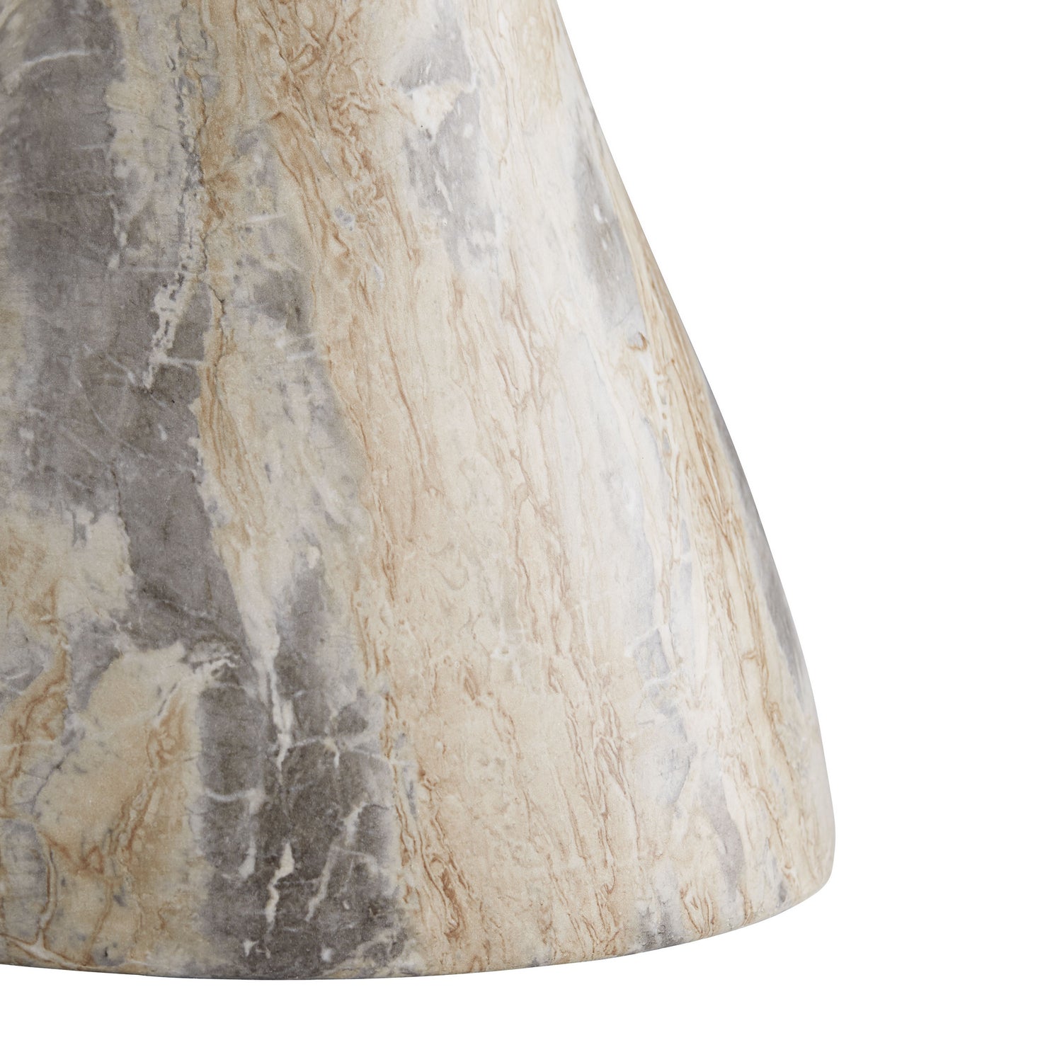 Arteriors - 5585 - Accent Table - Serafina - Sahara Faux Marble