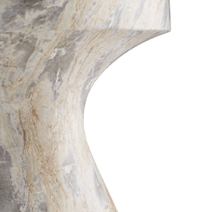 Arteriors - 5585 - Accent Table - Serafina - Sahara Faux Marble