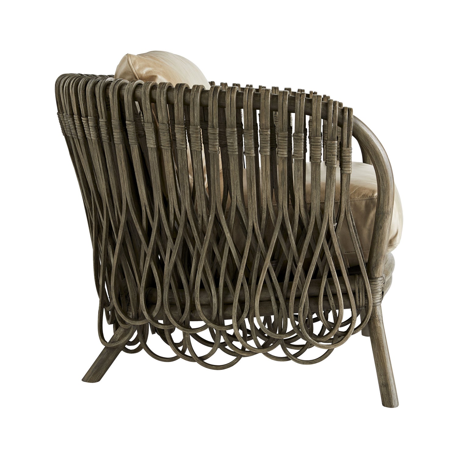 Arteriors - 5594 - Chair - Strata - Gray Wash