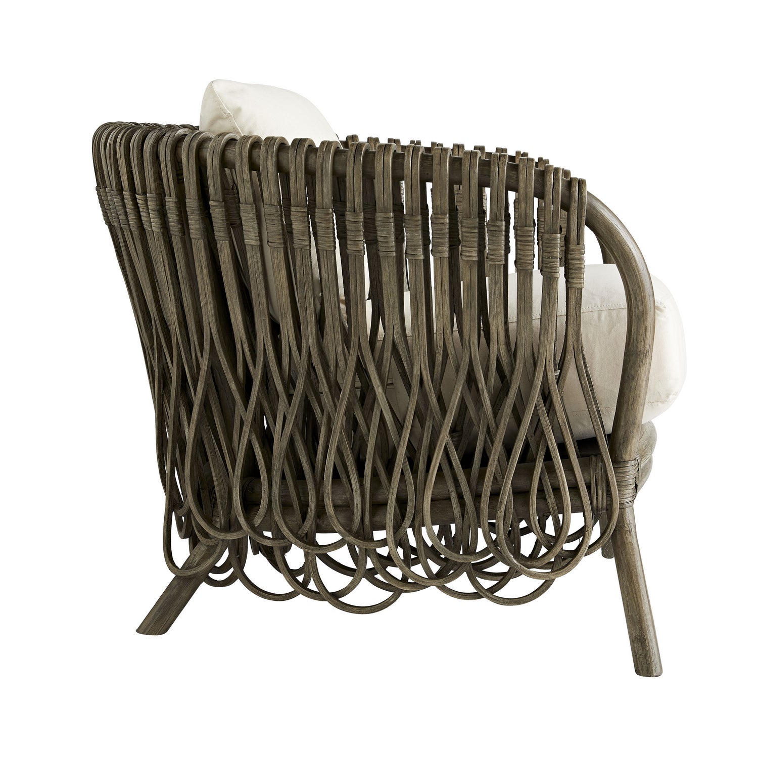 Arteriors - 5613 - Chair - Strata - Gray Wash