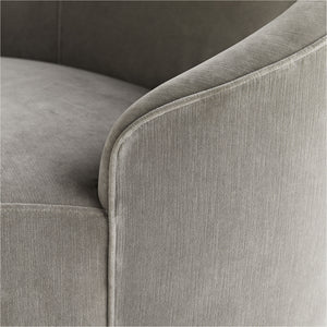 Arteriors - 8145 - Chaise - Turner - Sharkskin