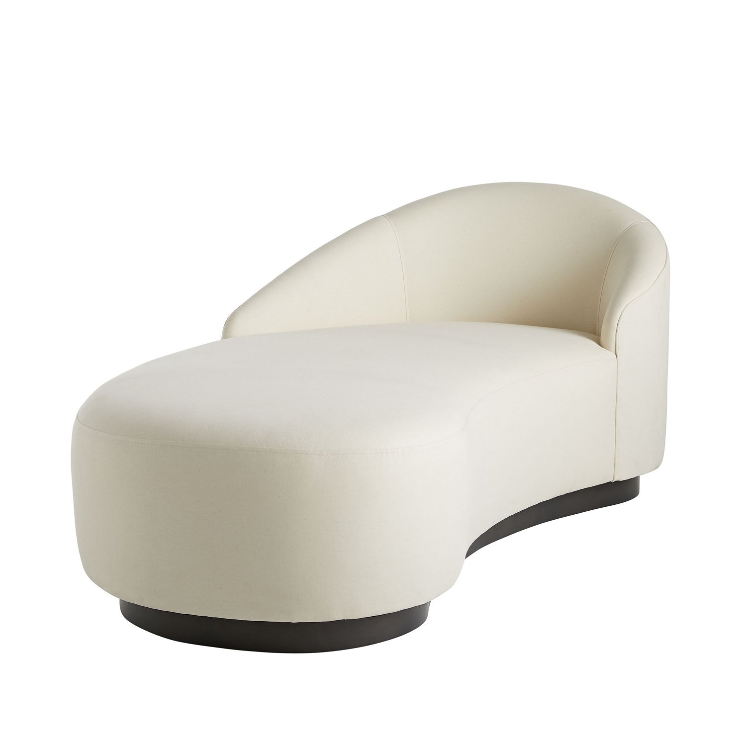 Arteriors - 8147 - Chaise - Turner - White