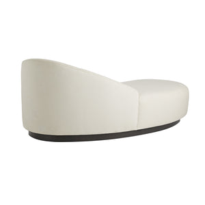 Arteriors - 8147 - Chaise - Turner - White