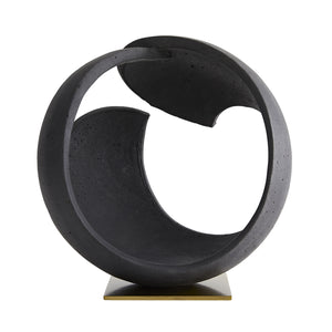 Arteriors - 9237 - Sculpture - Dawson - Charcoal