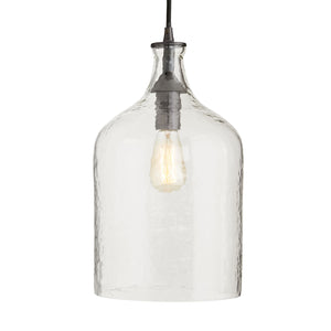 Arteriors - 44928 - One Light Pendant - Noreen - Clear Hammered