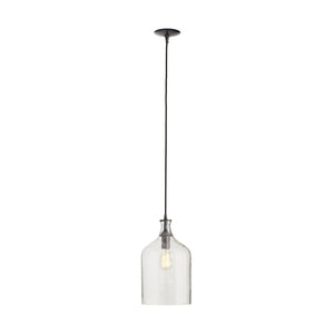 Arteriors - 44928 - One Light Pendant - Noreen - Clear Hammered