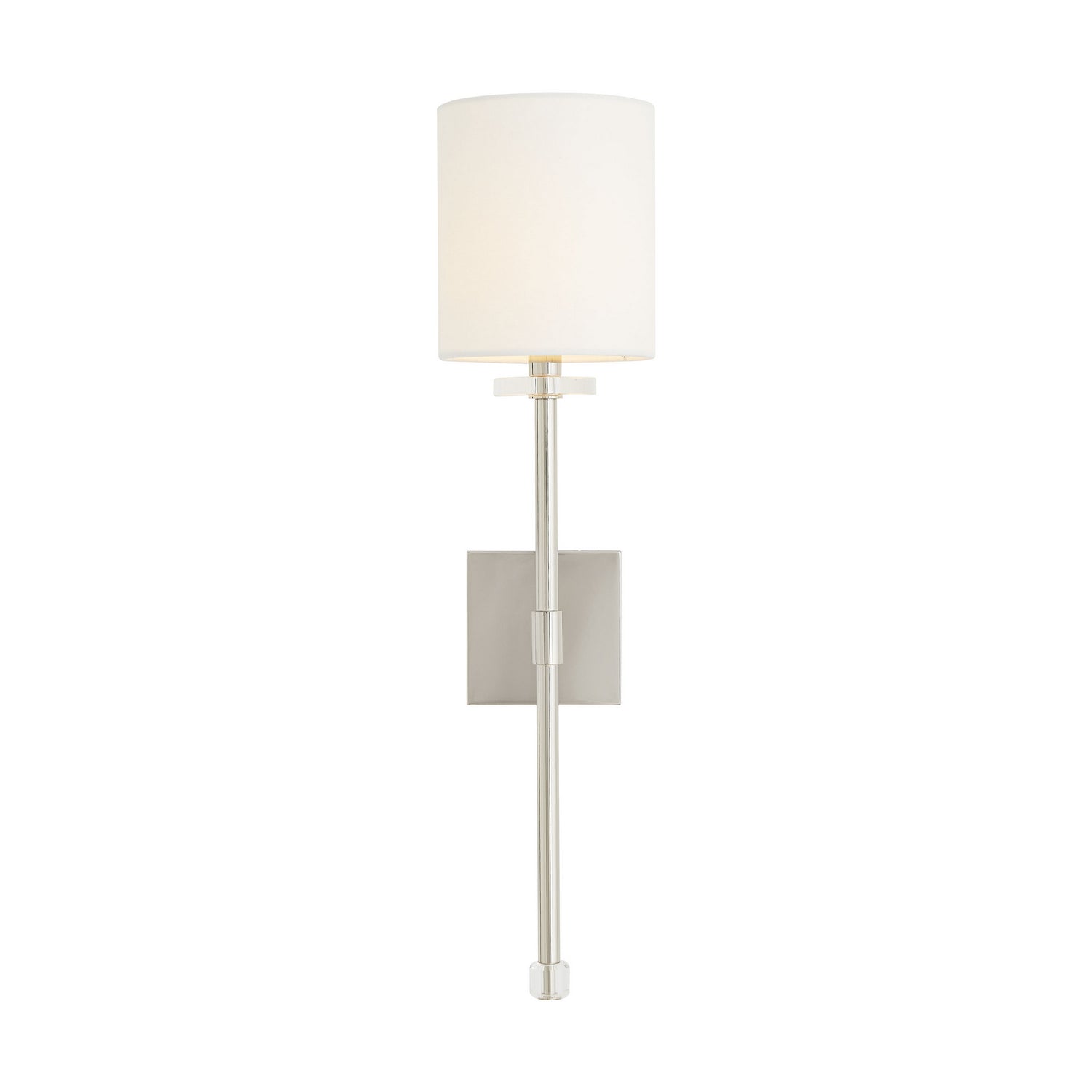 Arteriors - 49384 - One Light Wall Sconce - Dixie - Polished Nickel