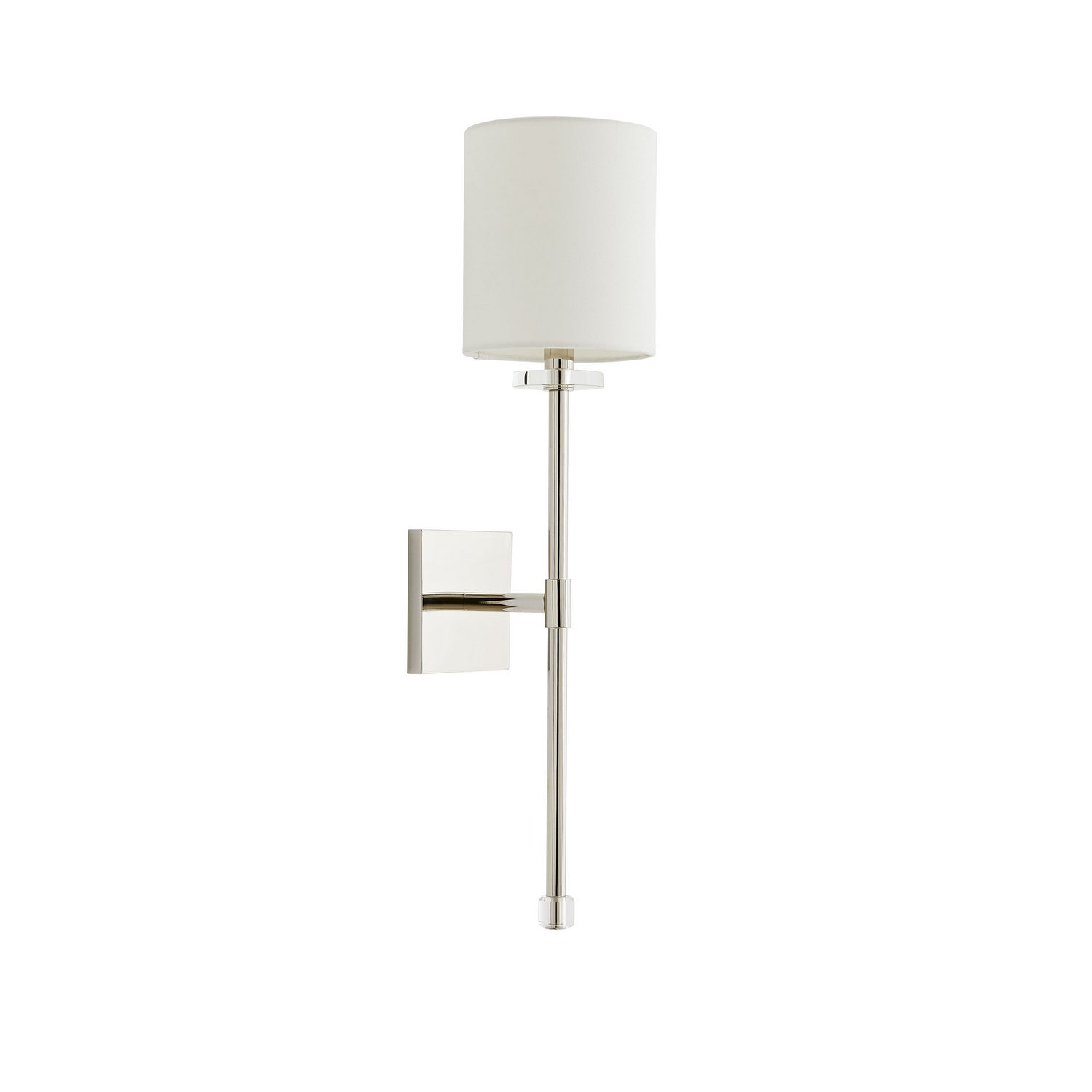 Arteriors - 49384 - One Light Wall Sconce - Dixie - Polished Nickel