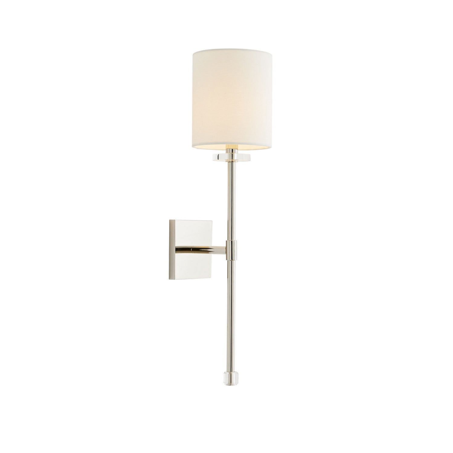 Arteriors - 49384 - One Light Wall Sconce - Dixie - Polished Nickel