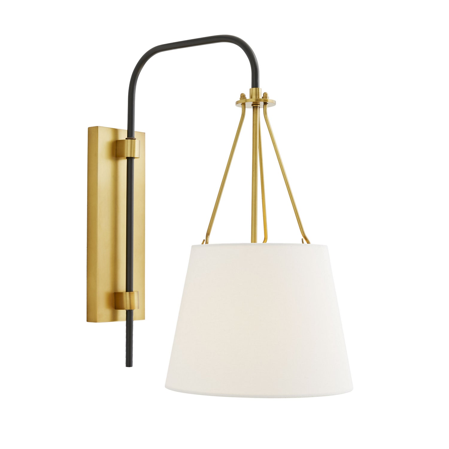 Arteriors - 49392 - One Light Wall Sconce - Franklin - Antique Brass