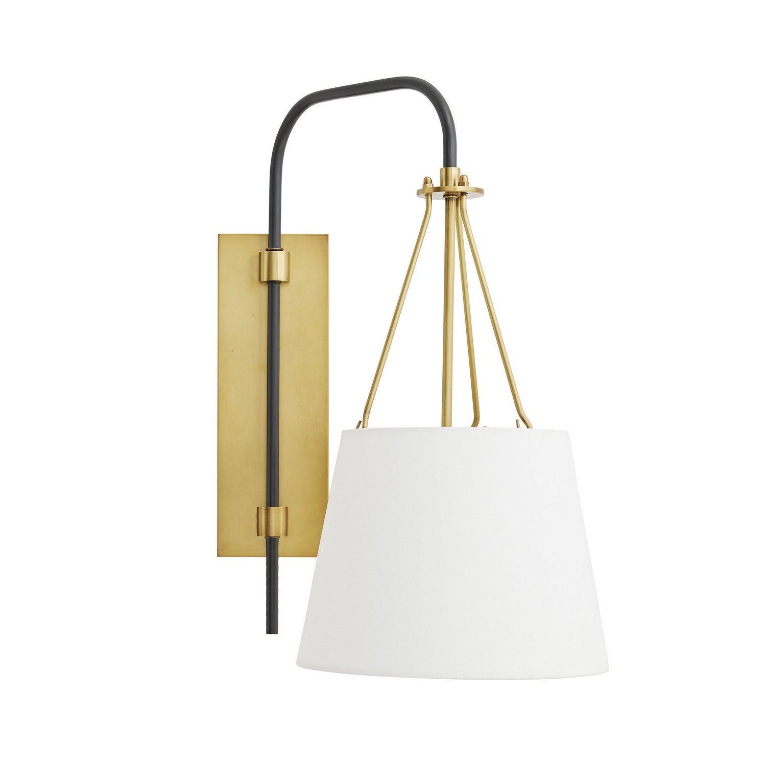 Arteriors - 49392 - One Light Wall Sconce - Franklin - Antique Brass