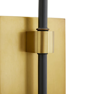 Arteriors - 49392 - One Light Wall Sconce - Franklin - Antique Brass