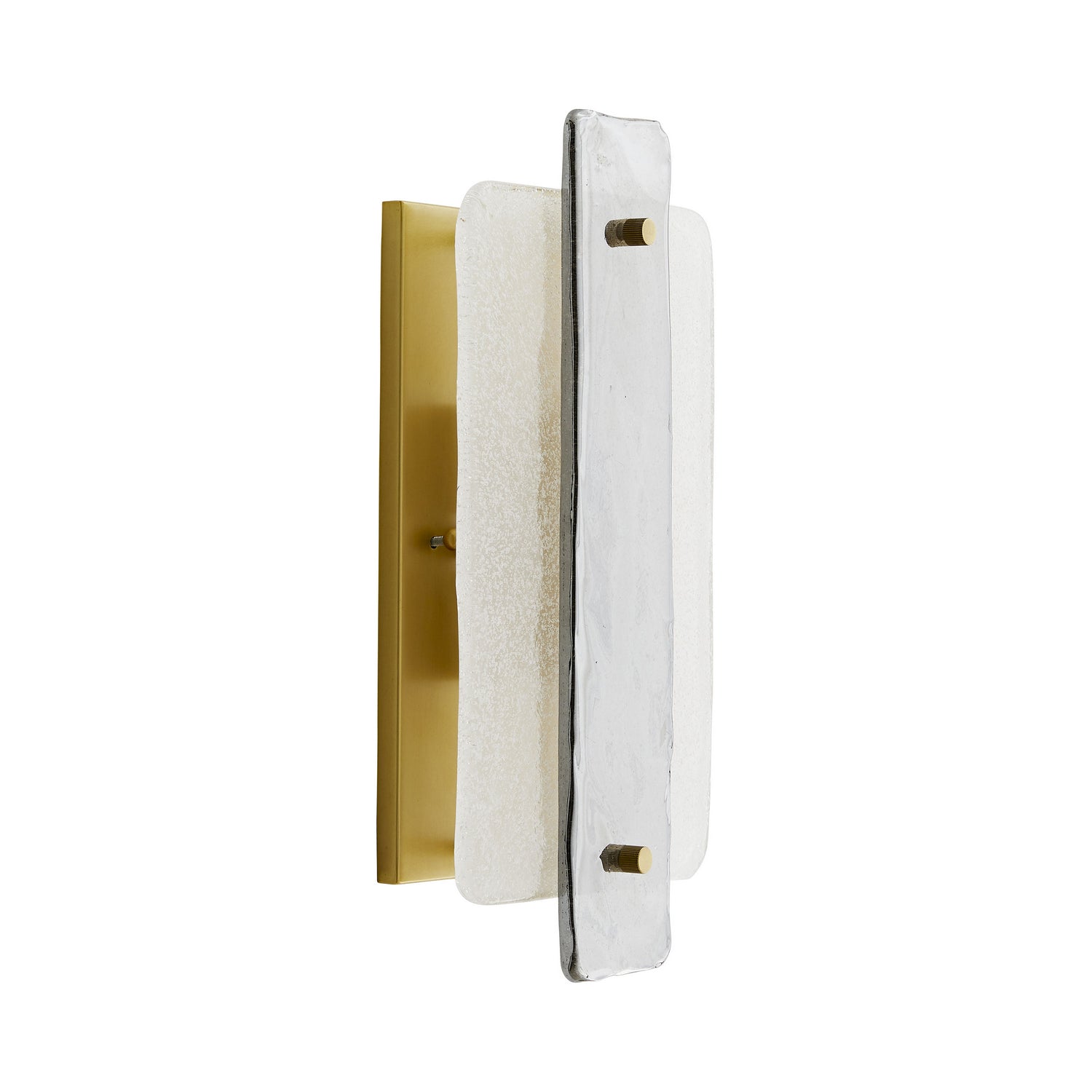 Arteriors - 49668 - Two Light Wall Sconce - Uriah - Clear Seedy