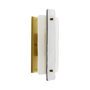 Arteriors - 49668 - Two Light Wall Sconce - Uriah - Clear Seedy