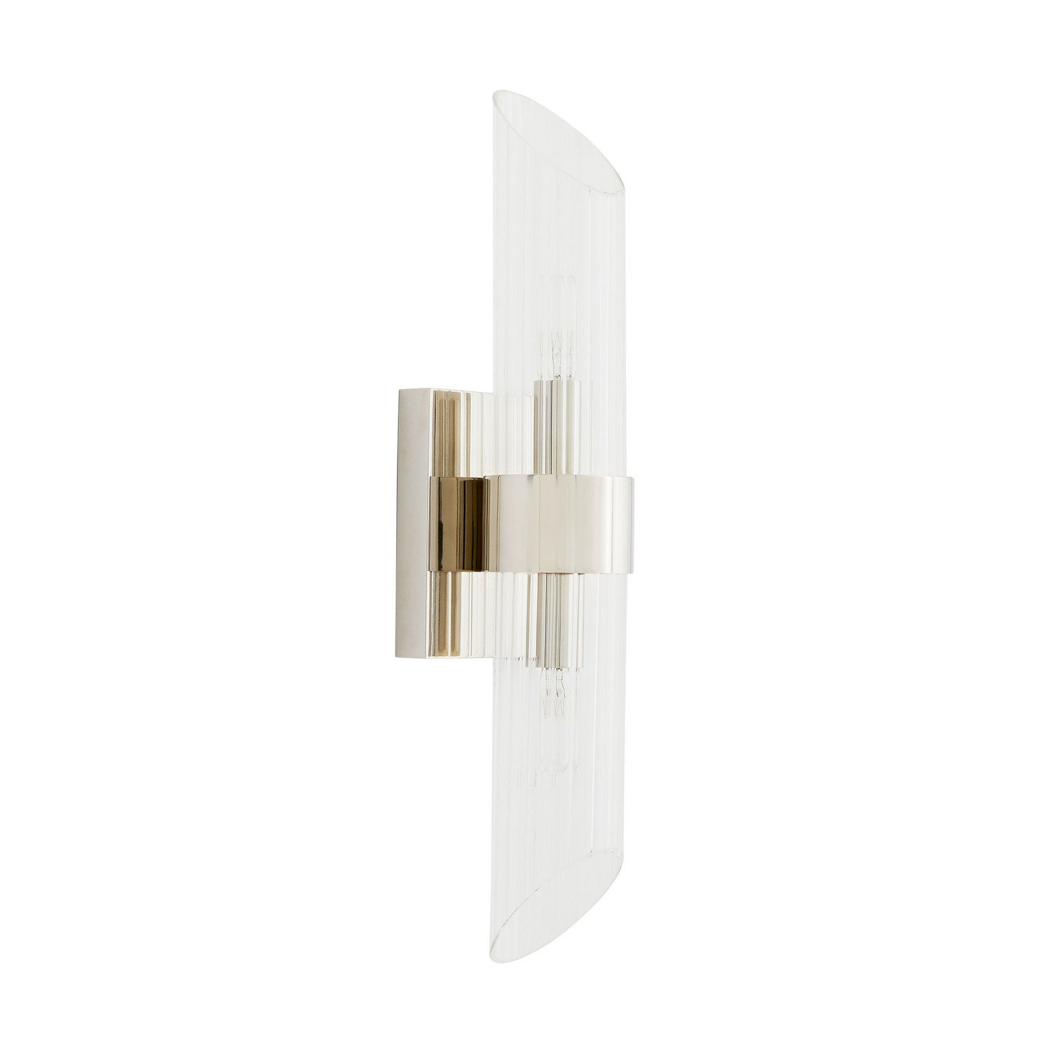 Arteriors - 49686 - Two Light Wall Sconce - Elyse - Polished Nickel