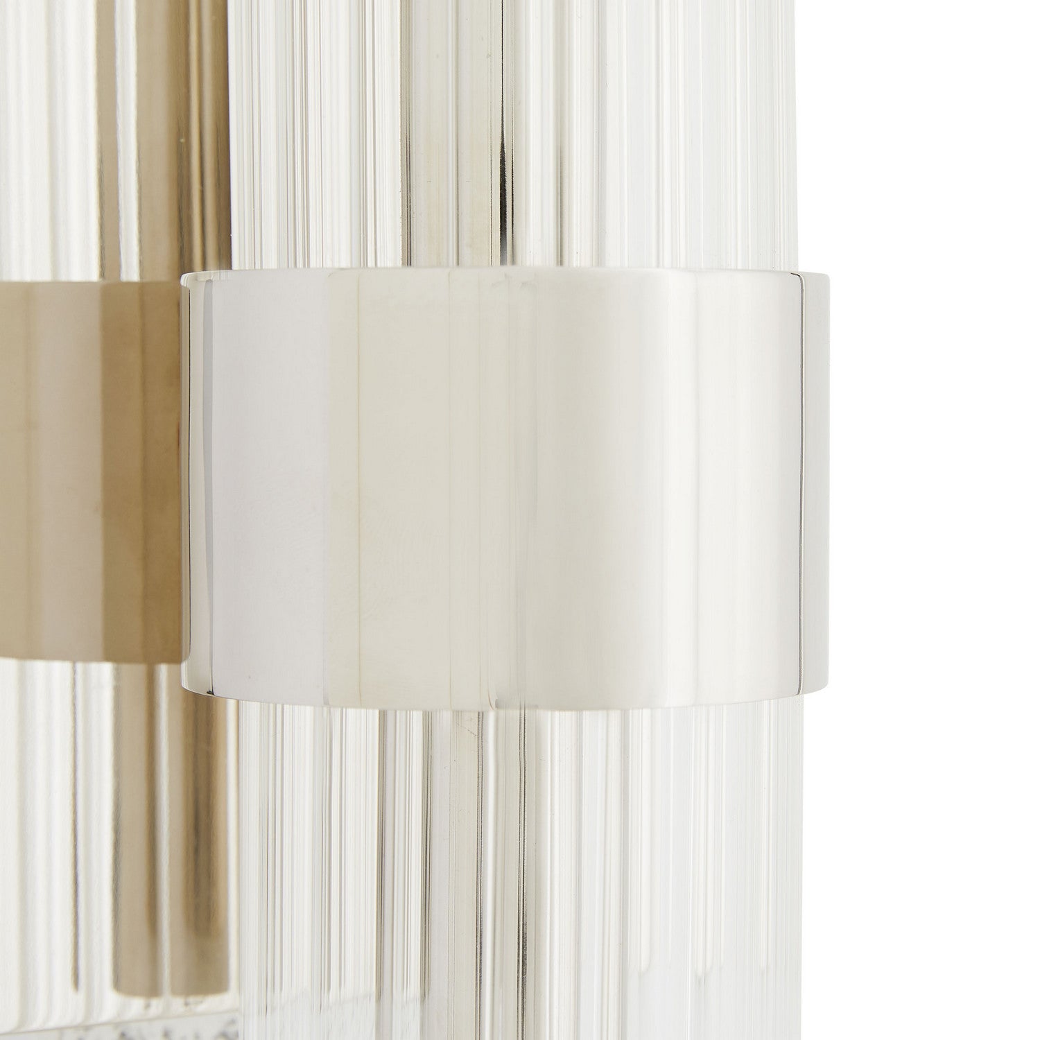 Arteriors - 49686 - Two Light Wall Sconce - Elyse - Polished Nickel