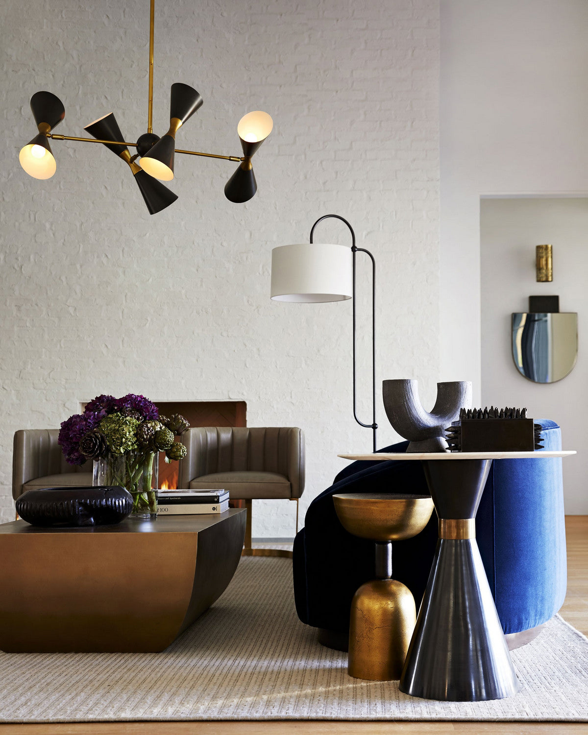 Arteriors - 79169-953 - One Light Floor Lamp - Dorchester - Bronze