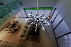 BlackJack Lighting - IRD-27C-PC-27U-30K - LED Pendant - Iridium - Polished Chrome