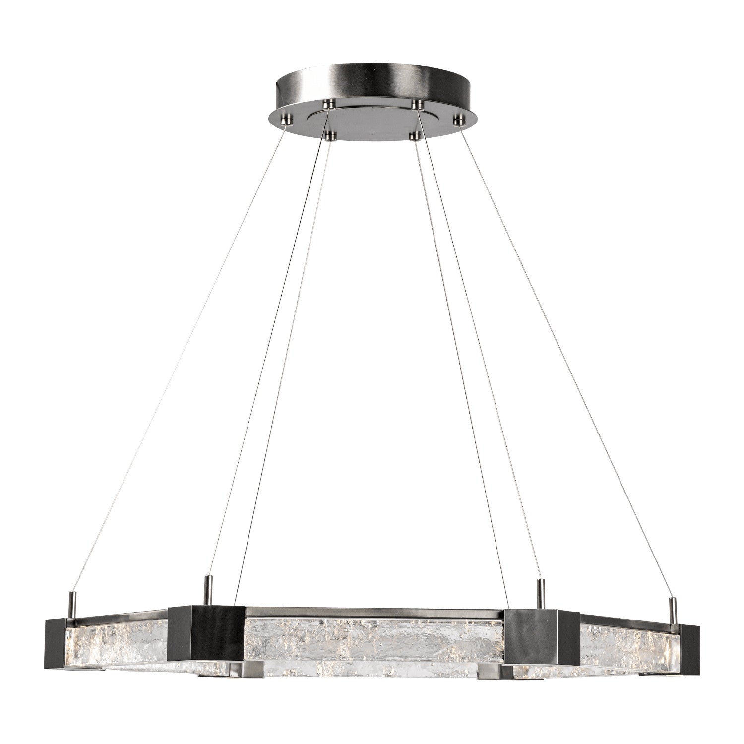 Hammerton Studio - CHB0060-35-SN-GC-CA1-L1 - LED Chandelier - Axis - Satin Nickel