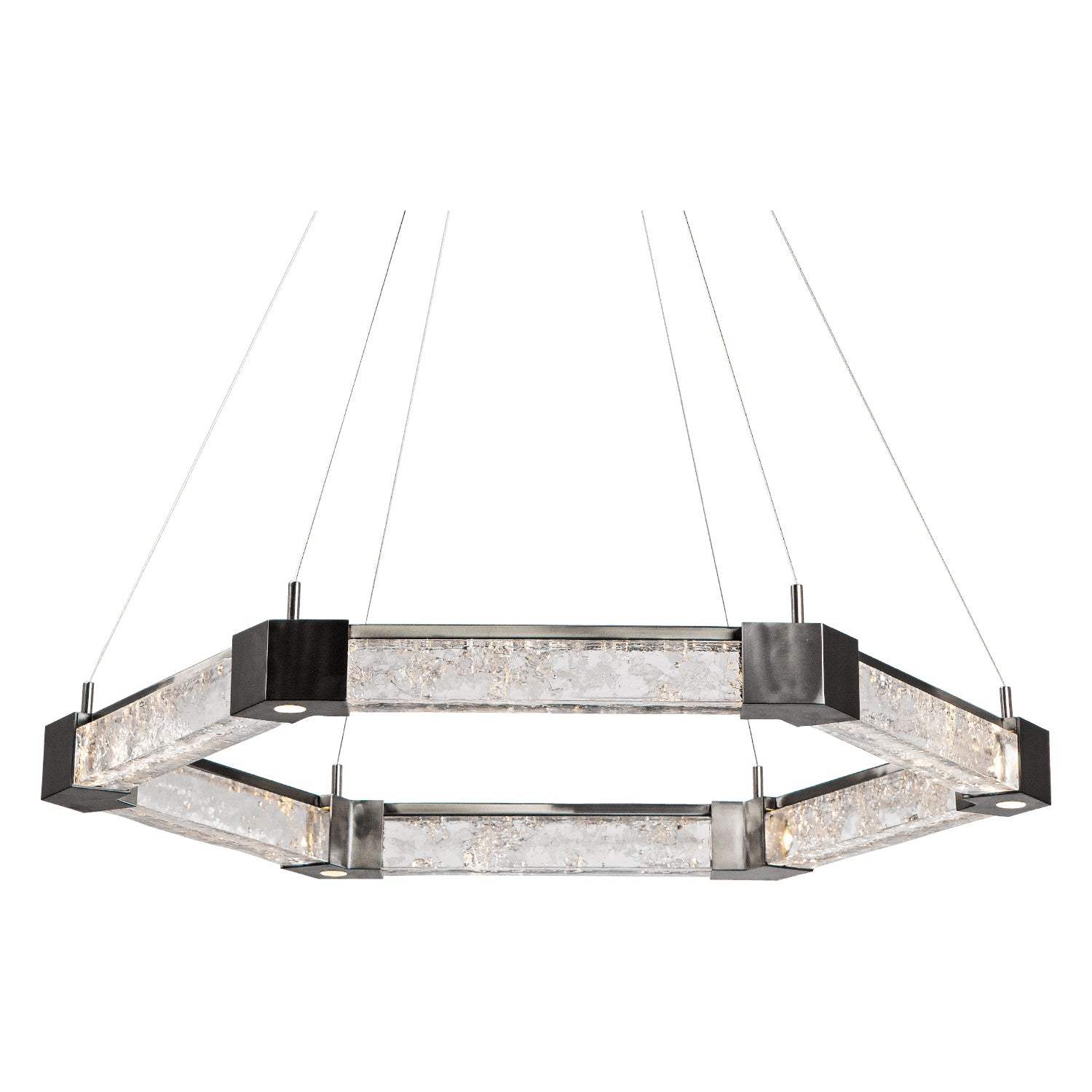 Hammerton Studio - CHB0060-35-SN-GC-CA1-L1 - LED Chandelier - Axis - Satin Nickel