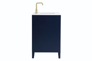 Elegant Lighting - VF18042BL - Single Bathroom Vanity - Sommerville - Blue