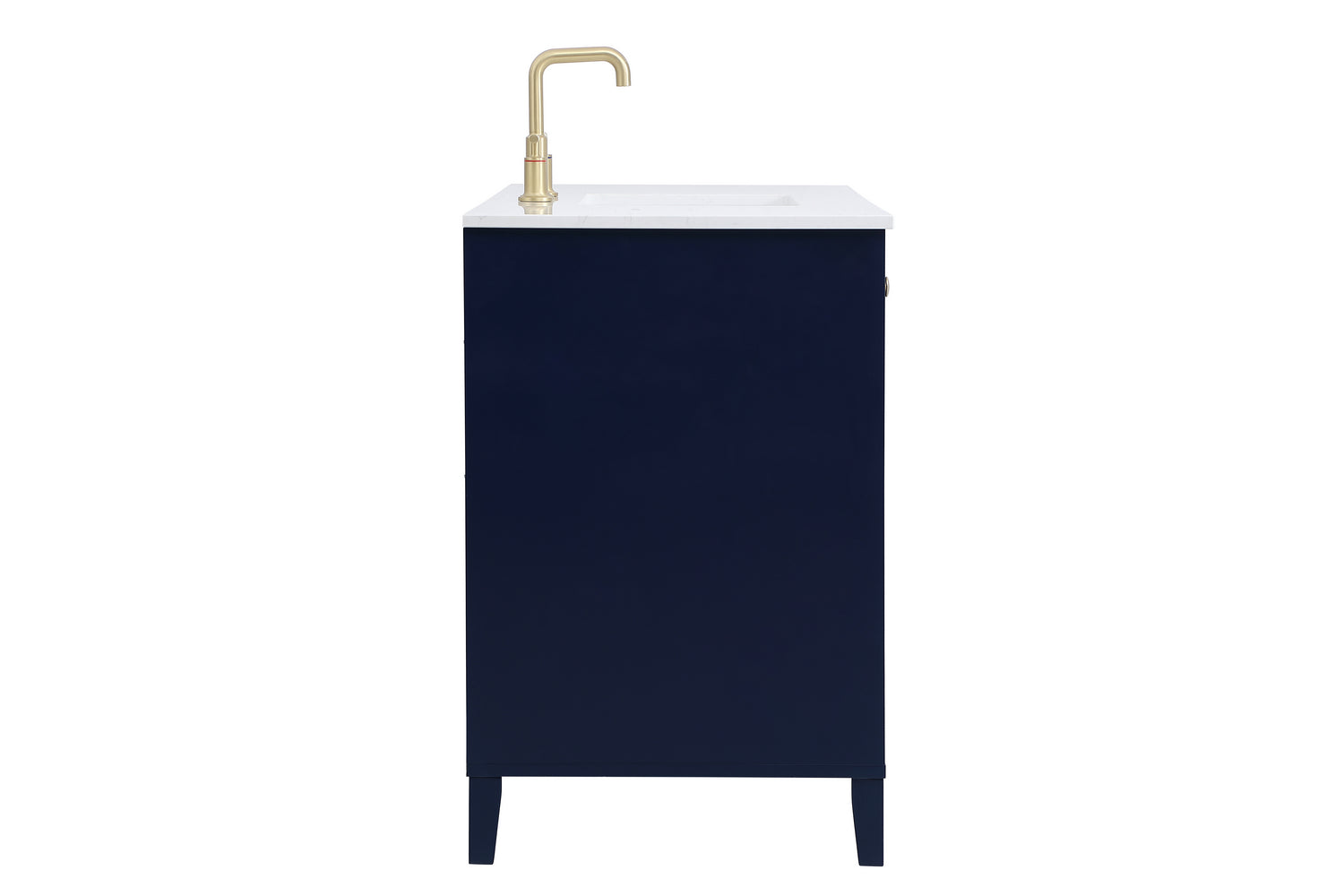 Elegant Lighting - VF18048BL - Single Bathroom Vanity - Sommerville - Blue