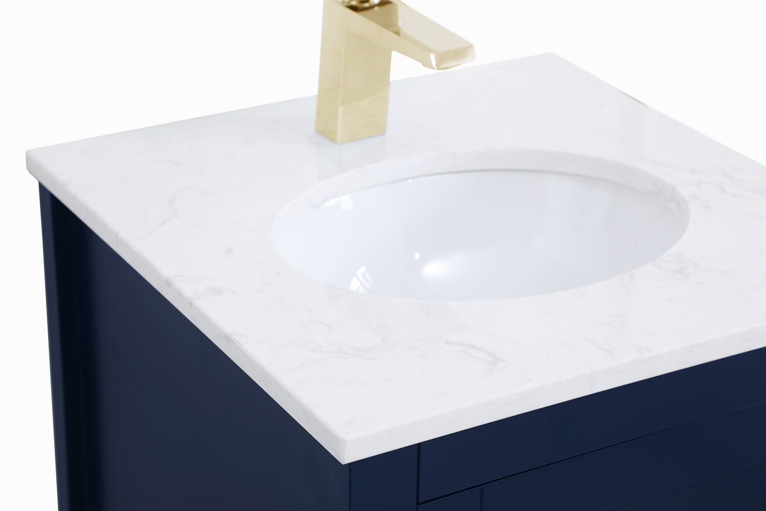 Elegant Lighting - VF16018BL - Single Bathroom Vanity - Aubrey - Blue