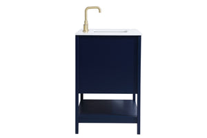 Elegant Lighting - VF16036BL - Single Bathroom Vanity - Aubrey - Blue