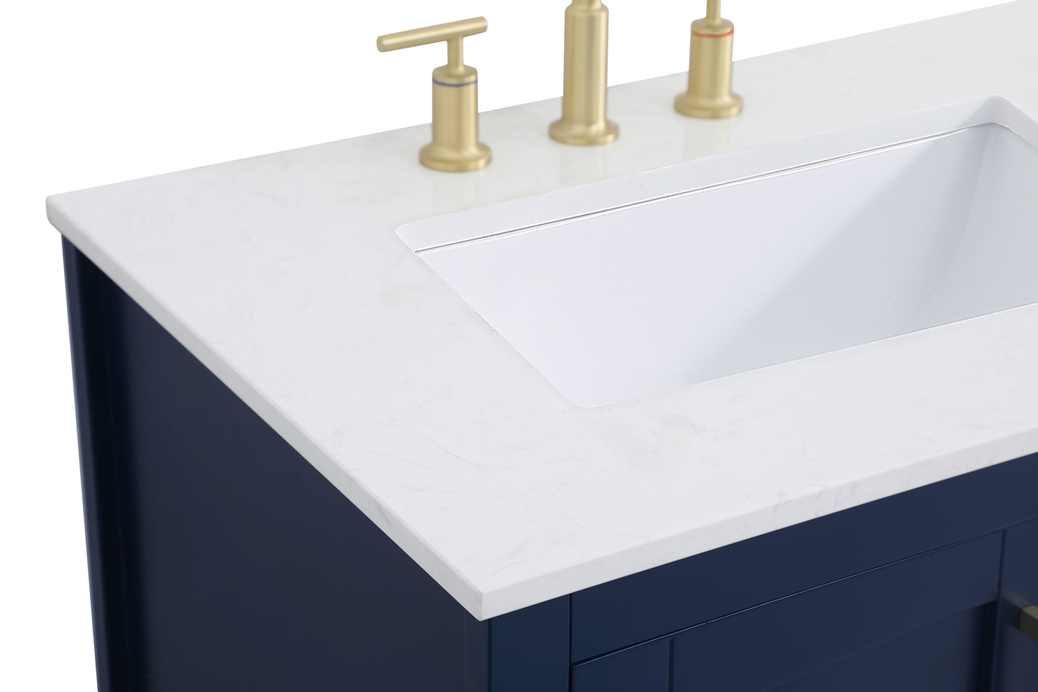 Elegant Lighting - VF16042BL - Single Bathroom Vanity - Aubrey - Blue