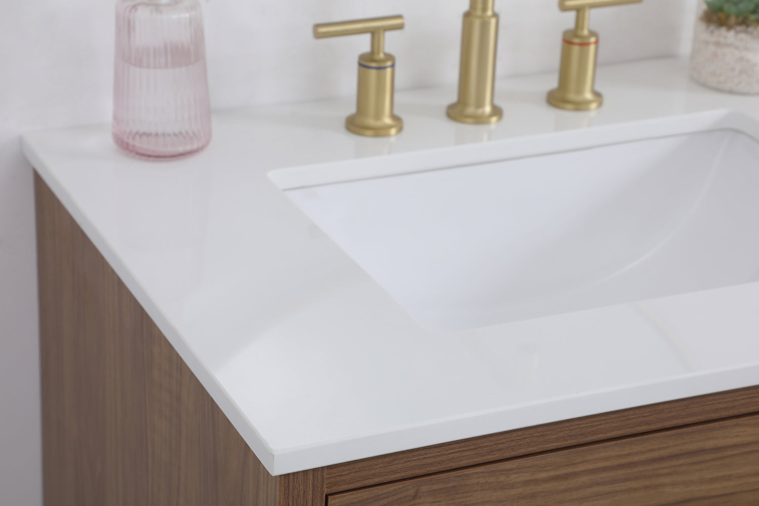 Elegant Lighting - VF41030WB - Bathroom Vanity Set - Boise - Walnut Brown