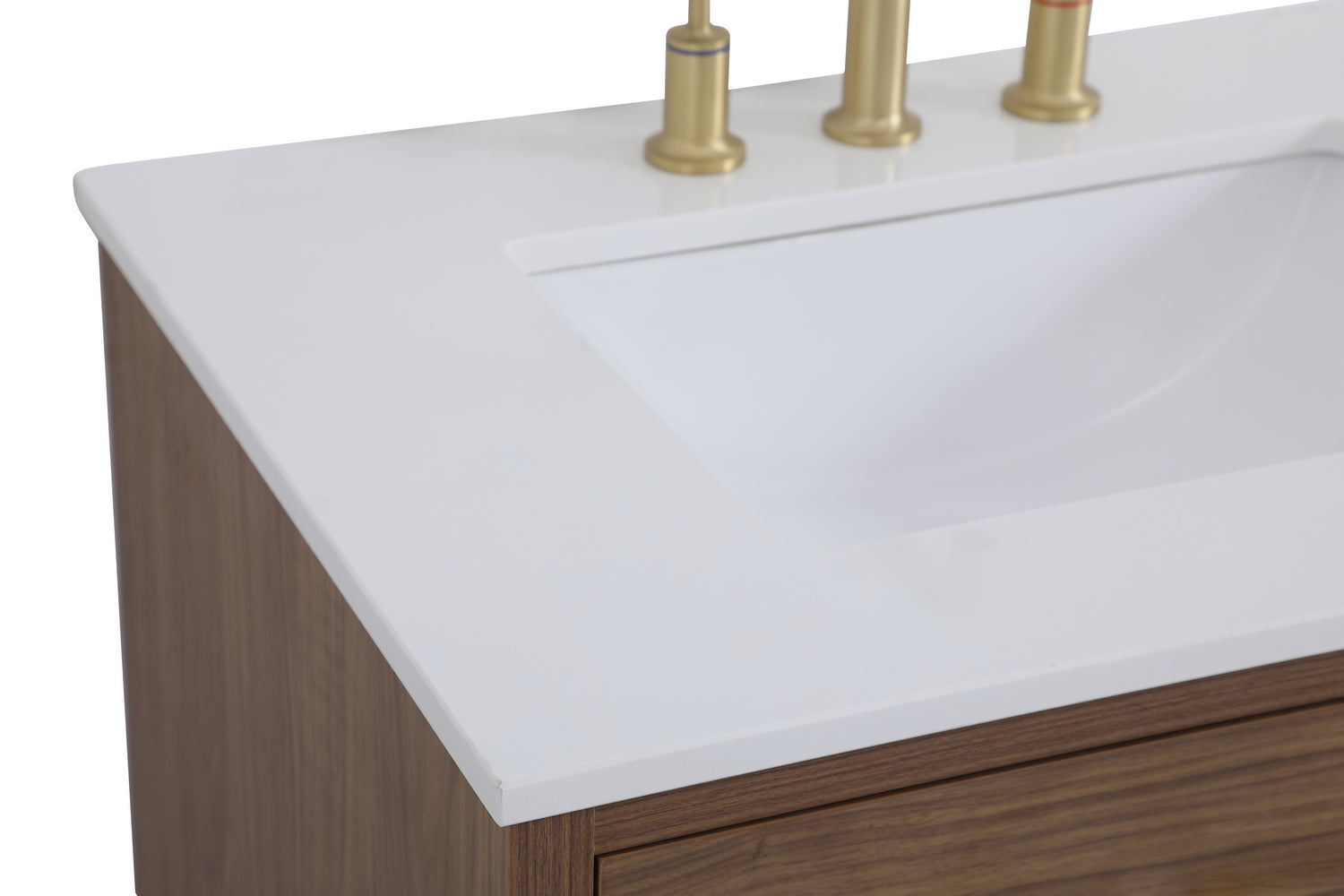 Elegant Lighting - VF41030WB - Bathroom Vanity Set - Boise - Walnut Brown