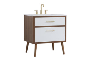 Elegant Lighting - VF41030WH - Bathroom Vanity - Boise - White