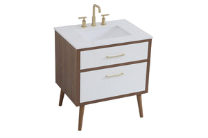 Elegant Lighting - VF41030WH - Bathroom Vanity - Boise - White