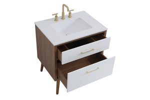 Elegant Lighting - VF41030WH - Bathroom Vanity - Boise - White