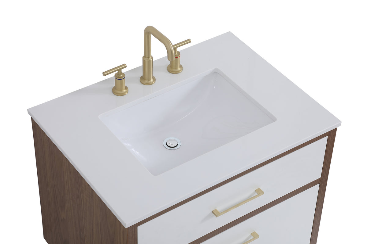 Elegant Lighting - VF41030WH - Bathroom Vanity - Boise - White