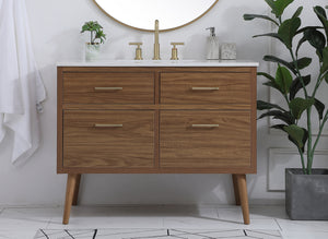 Elegant Lighting - VF41042WB - Bathroom Vanity Set - Boise - Walnut Brown