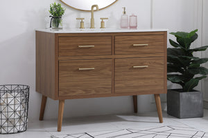 Elegant Lighting - VF41042WB - Bathroom Vanity Set - Boise - Walnut Brown